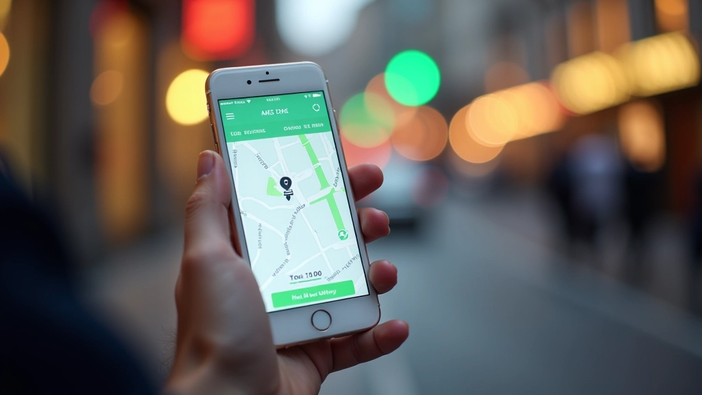 Real-time bezorgstatus op mobiel scherm met kaart en geschatte aankomsttijd