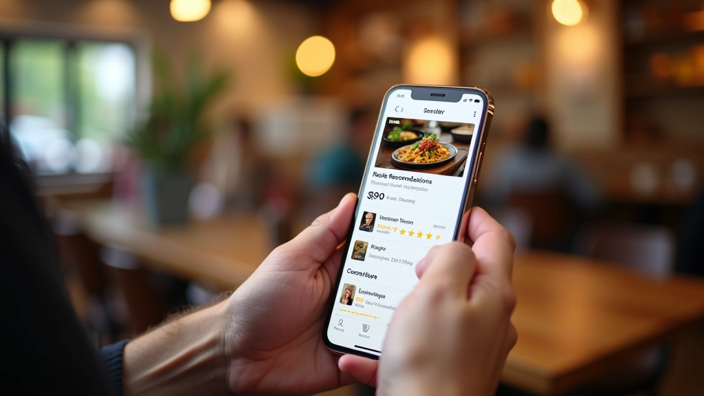 Thuisbezorgd app scherm met aanbevelingen gebaseerd op eerdere bestellingen